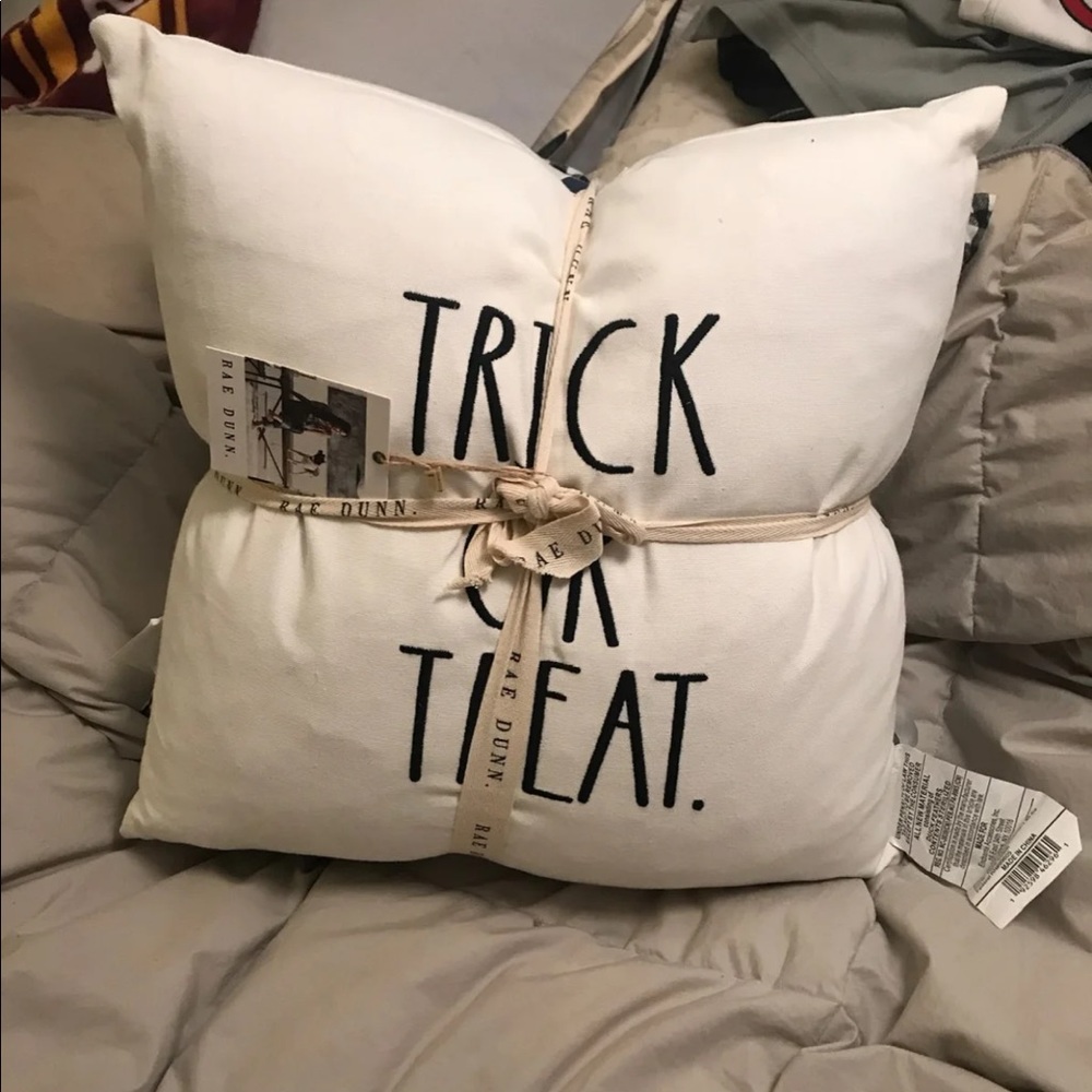 Rae Dunn Trick or Treat Pillows